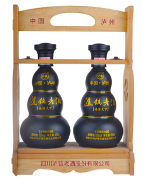 2瓶500ml瀘鎮(zhèn)老酒福滿天下·濃香型白酒